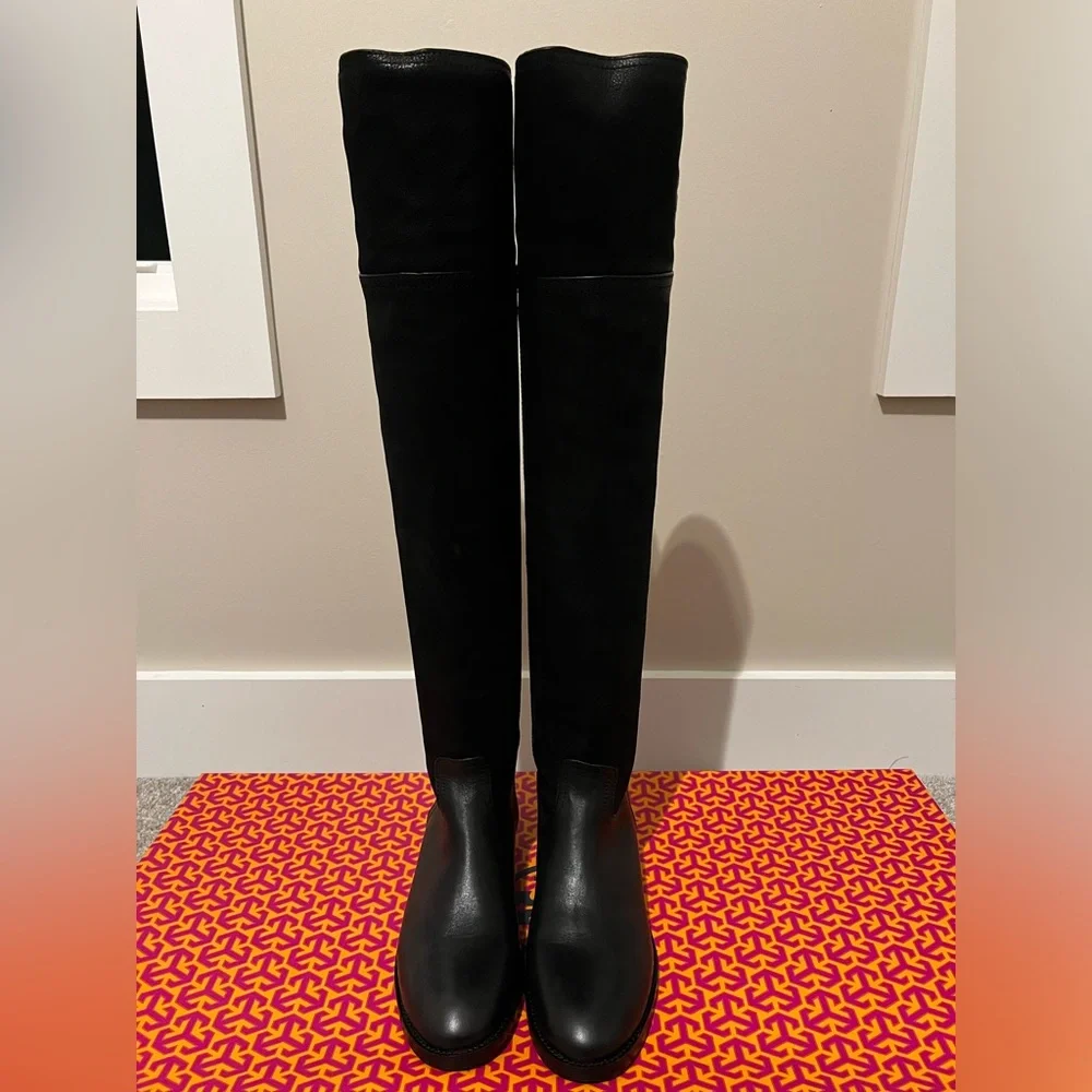 Tory Burch SIMONE OVER THE KNEE 35MM BOOT - VINTAGE BUFFALO NWT - Picture 8 of 13